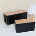 Cable Management Box — Hide Wires & Power Strips | TV Cord Organiser for Home & Office