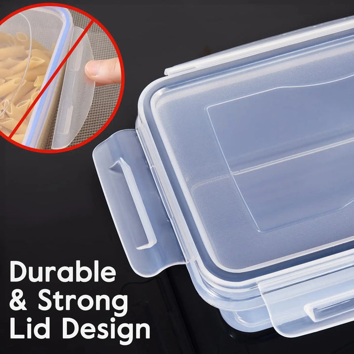 24-piece Airtight Food Storage Container Set – BPA-free Plastic Canisters for Pantry, Fridge & Kitchen Organisation