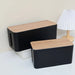 Cable Management Box — Hide Wires & Power Strips | TV Cord Organiser for Home & Office