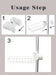Stainless Steel Under-Tap Sponge Holder — Adjustable Kitchen & Bathroom Rack