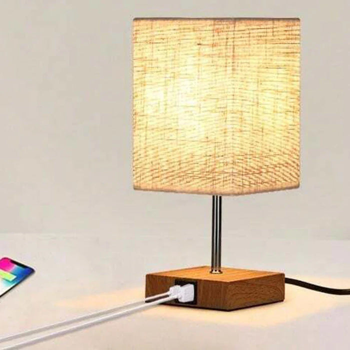 LED asztali lámpa Bedside Lamps-től - érintésérzékeny, fényerőszabályzós asztali lámpa USB és Type C porttal, gyorstöltéssel, szemvédelemmel - ideális olvasólámpa diákoknak és hosszú órákat olvasóknak