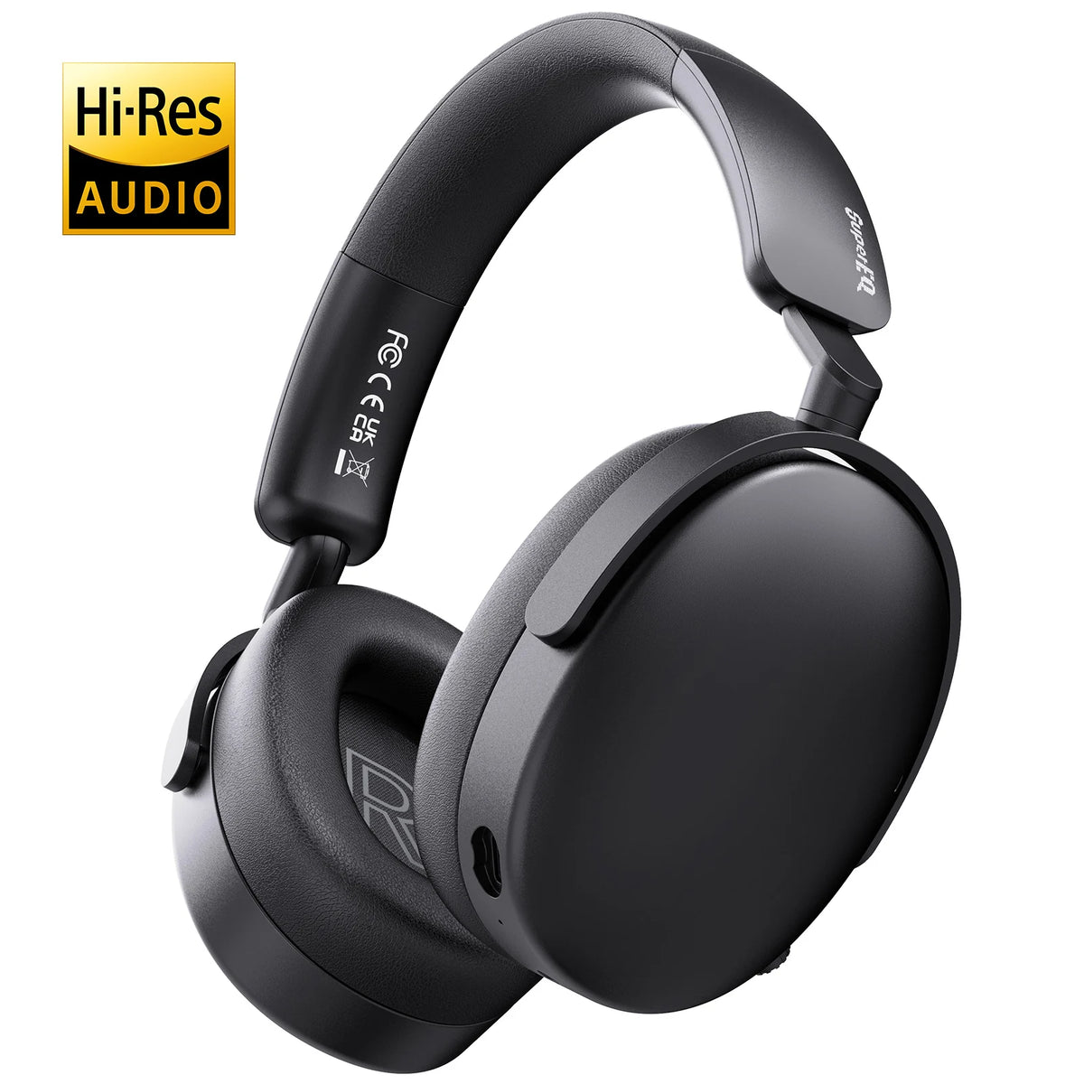 Oneodio SuperEQ A200 - Casque sans fil Bluetooth 5.4 avec annulation active du bruit hybride et audio haute résolution - Casque supra-auriculaire parfait avec 6 microphones AI ENC pour les passionnés d'acoustique