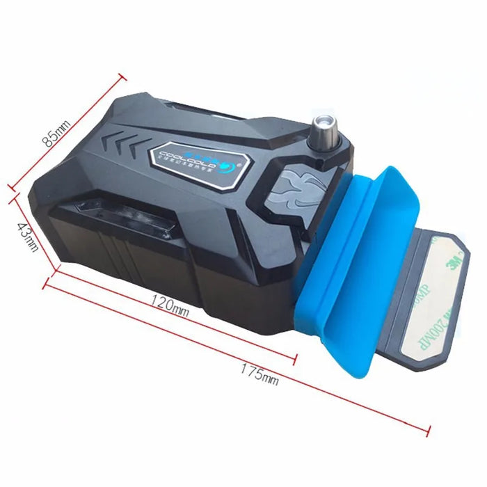 Portable Vacuum USB Laptop Cooler — External Extracting Fan for 15–17 inch Notebooks