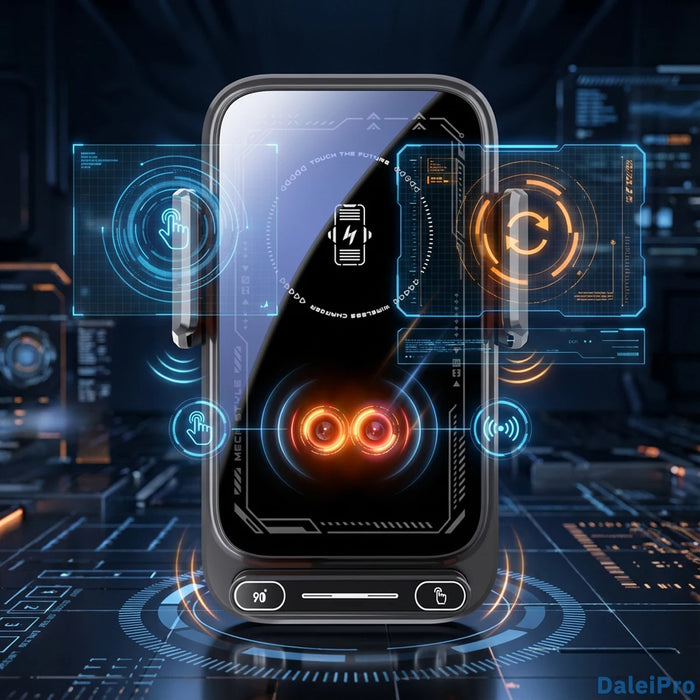 15W Car Phone Charger & Holder — Auto‑Sensing Vent Mount with One‑Touch Release