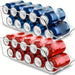 Fridge Storage Boxes – Stackable Plastic Organisers for Cans & Pantry