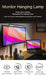 LED Monitor Light Bar Desk Lamp — Eye-care Stepless Dimming (30cm)