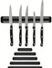 Magnetic Wall-Mounted Knife Holder — Storage Rack for Kitchen Utensils & Tools