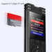 Pen Voice Recorder — 1.44in Colour Screen, Dual Mic, 500mAh, Up to 128GB