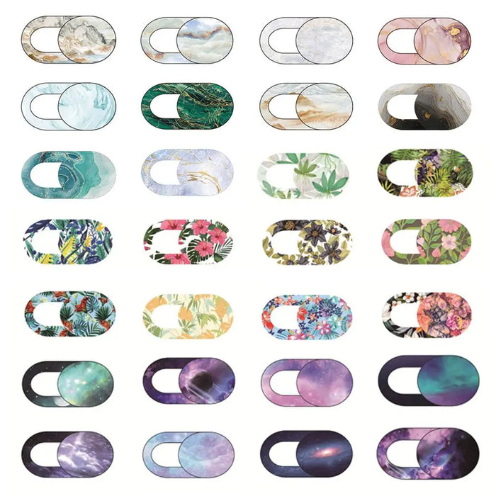 Universal Ultra-Thin Webcam Cover Slide — 2 Pack