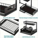 Under-Sink Sliding Drawer Organiser — Metal Pull-Out Shelves for Kitchen, Bathroom & Garage