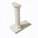 3D Printed Column Bookend (1pc) – Minimalist Desktop Book Stand, White or Black