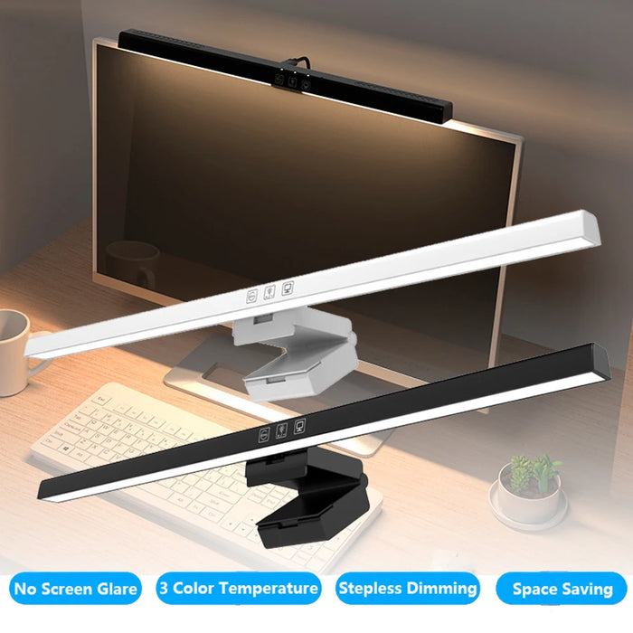 50cm Monitor Light Bar — USB Screen-Hanging Desk Lamp with Stepless Dimming