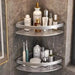 Aluminium Corner Bathroom Shelf – Adhesive Triangle Shampoo Holder (Silver, 2pcs)