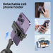 P03 360° Auto Face-Tracking AI Phone Gimbal — Desktop Tripod Holder for Vlog & Live