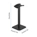 Universal Headphone Holder – Space-Saving Desktop Stand for Headsets & Earphones