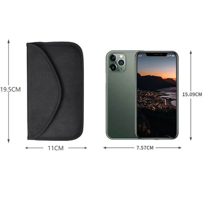 Signal‑Blocking Pouch for Car Keys & Phones – RFID, GPS and NFC Protection