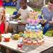 Clear Acrylic Round Cupcake Stand — 3/4/5 Tier Dessert Display for Wedding, Birthday & Christmas