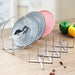 Retractable Stainless Steel Pot Lid & Plate Rack — Foldable Kitchen Organiser