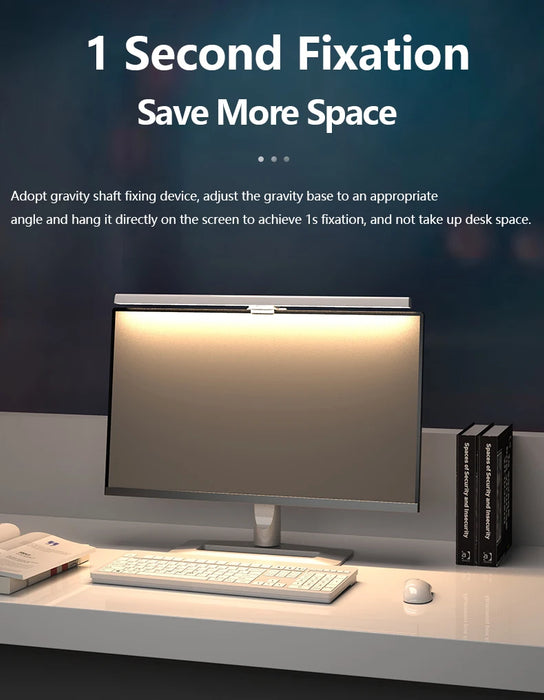 50cm Monitor Light Bar — USB Screen-Hanging Desk Lamp with Stepless Dimming