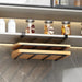 Under-Cabinet Kitchen Organiser Rack with Hooks — Holds Paper Towels, Cutting Boards & Lids