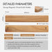 Magnetic Knife Holder 400mm — Acacia Wood Kitchen Rack (Holder Only)