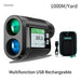 Laser Rangefinder 600m / 1000yd — Slope Compensation for Golf & Hunting