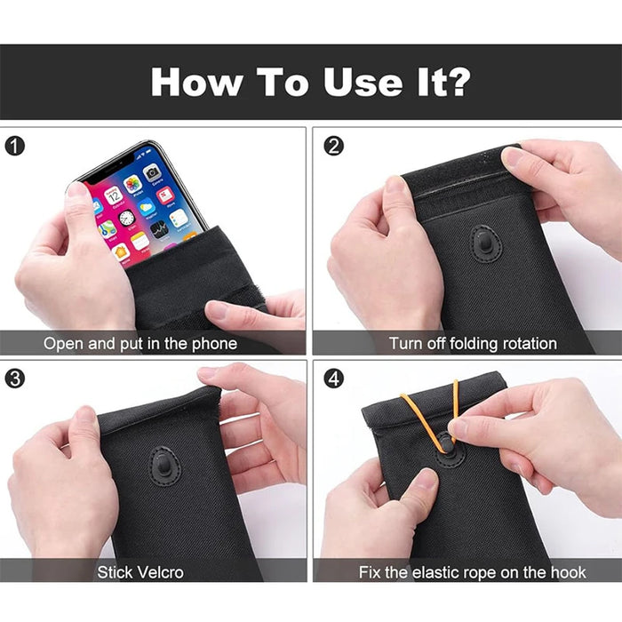 Faraday Bag — Signal‑Blocking Pouch for Car Key Fob & Smartphone