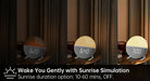 Wake-up Light Sunrise Alarm Clock — Colour Mood Lamp with Natural Sounds