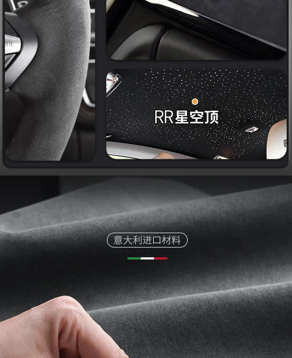Real Italian Alcantara MagSafe Wallet Case for iPhone 12–16 (Built-in Card Holder)