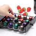 40-Capsule Metal Coffee Pod Drawer — Countertop Storage for Home & Office