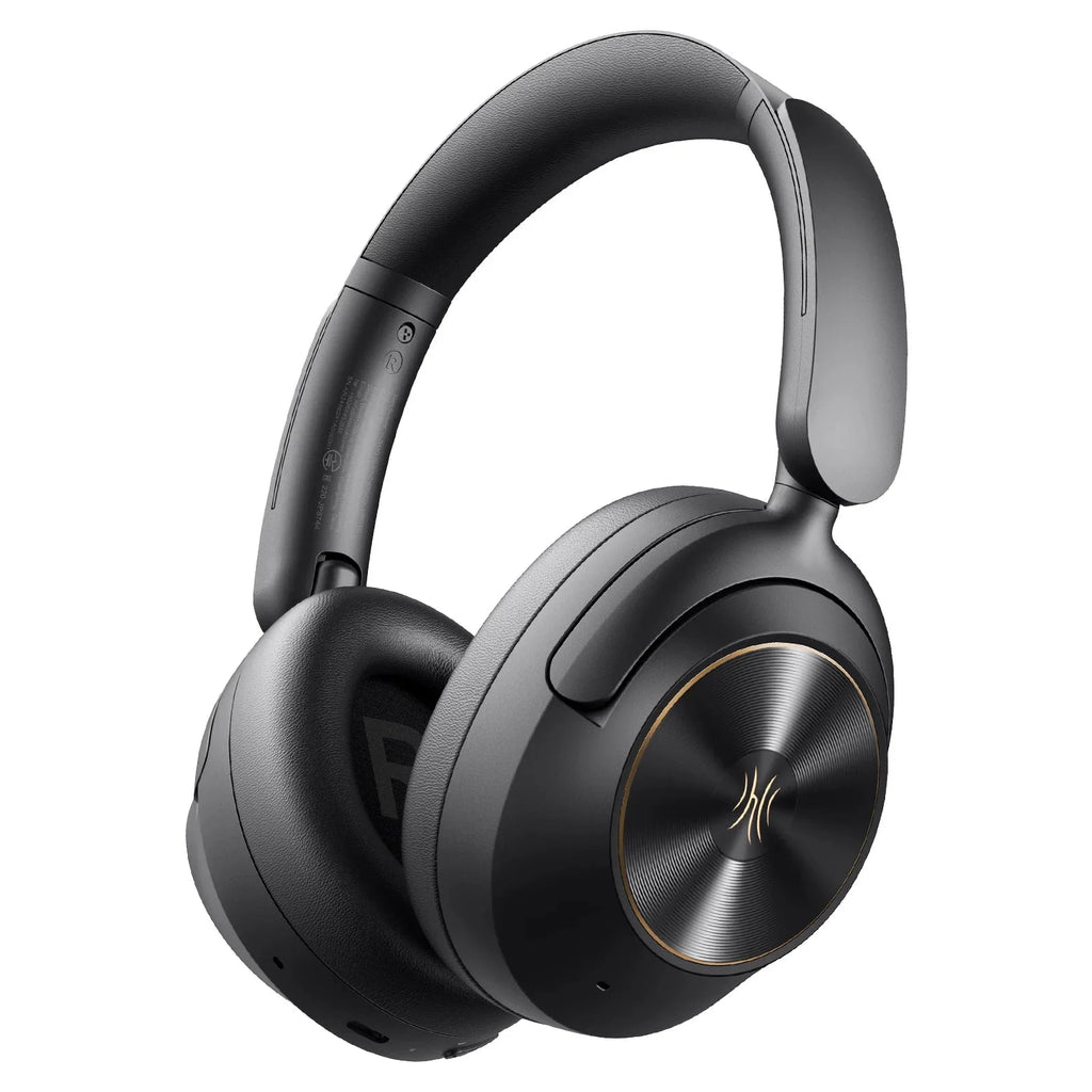 Focus A6 - Trådløse hodetelefoner med aktiv støyredusering 48dB, Bluetooth 6.0, over øret, Hi-Res-lyd, LDAC, innebygd mikrofon, appstyring - Perfekt for pendling, arbeid, reise og musikkelskere som vil fordype seg