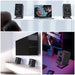 Desktop Speaker Stand — Carbon Steel Shock-Absorbing Base for Improved Sound