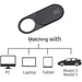 3-Pack Ultra-Thin Sliding Camera Covers for Phone, Laptop & Tablet — Black