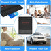 RFID Signal Blocking Faraday Pouch — Phone, Cards & Key Fob Shield