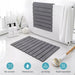 Foldable Diatomaceous Earth Bath Mat — Quick-Dry Non-Slip, 400 x 600mm (23.6 x 15.5in)
