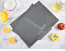 Silicone Drying Mat & Anti-Scald Coaster — Non-Slip Rectangle Dish Drainer