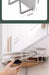 Stainless Steel Non-Perforated Kitchen Rack — Wall-Mounted Pot Lid & Cutting Board Holder