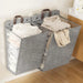 Foldable Adhesive Wall Laundry Hamper – Punch-Free Mesh Basket