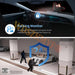 4‑Channel 1080p Wi‑Fi Dash Cam — Front, Rear, Left & Right with 24‑Hour Parking Monitor
