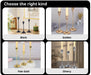 3-Piece European-Style Metal Candlestick Set – Wedding & Table Holders