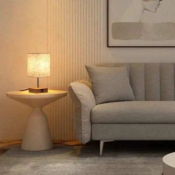 LED asztali lámpa Bedside Lamps-től - érintésérzékeny, fényerőszabályzós asztali lámpa USB és Type C porttal, gyorstöltéssel, szemvédelemmel - ideális olvasólámpa diákoknak és hosszú órákat olvasóknak