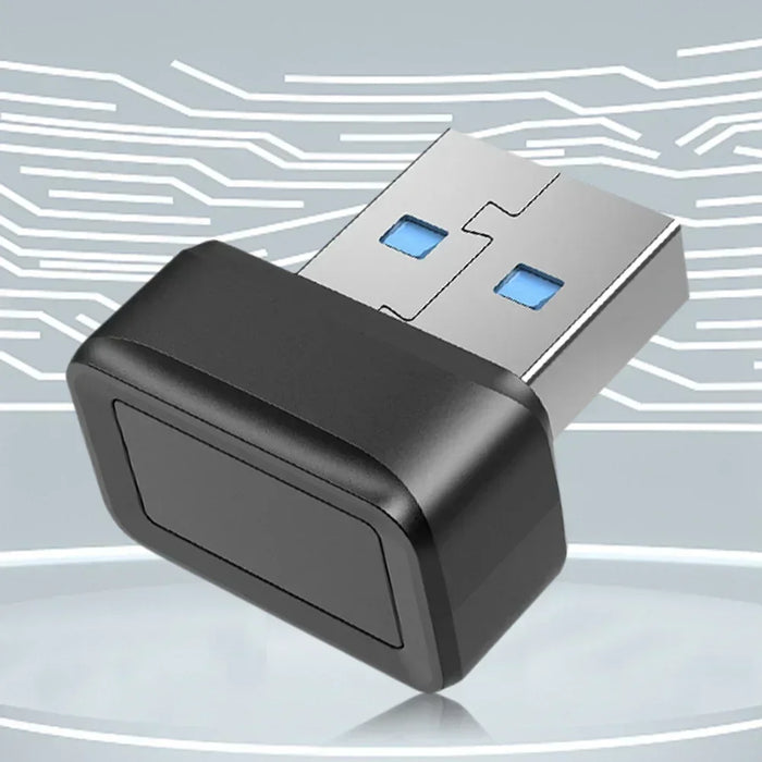 USB Fingerprint Key — Windows Hello Biometric Security Dongle (U5)