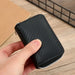 RFID Key Fob Signal Blocker Pouch — Faraday Car Key Case (Black)