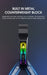 RGB Headset Stand with Sound‑Activated Lights and USB Dock