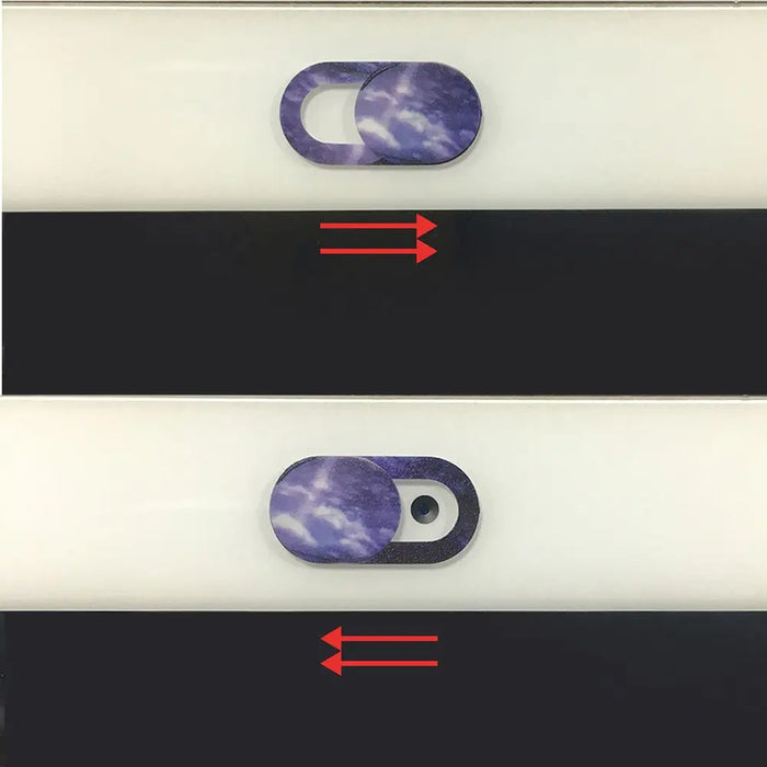 Universal Ultra-Thin Webcam Cover Slide — 2 Pack