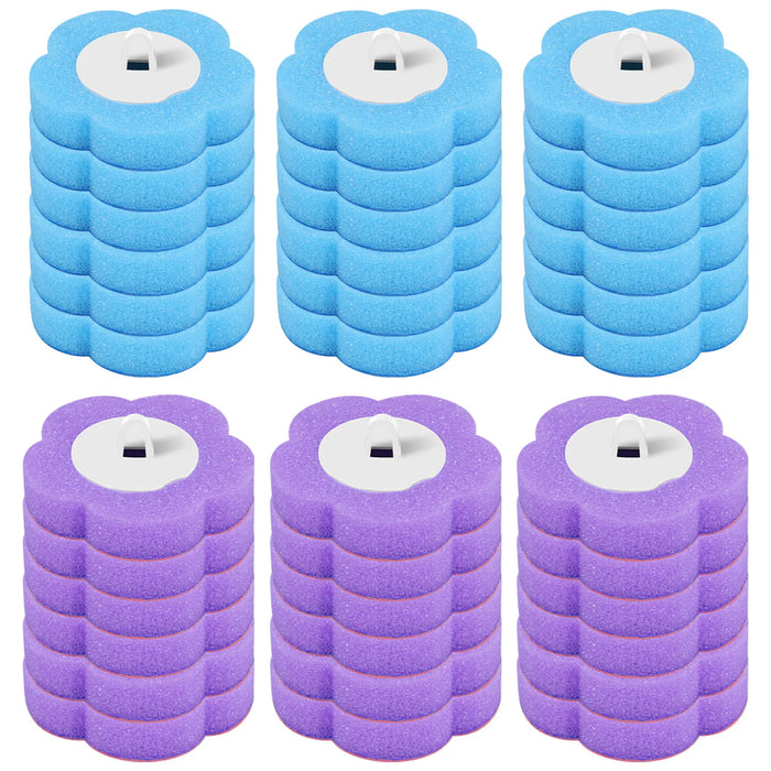 Disposable Toilet Brush Kit — Long Handle & Wall‑Mount Holder