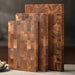 Large Wooden Chopping Board – Camellia Wood, Heavy‑Duty Grain (28 x 18 cm)
