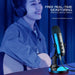 USB Condenser Microphone for PC & Mac — Gaming, Streaming and Podcasting with Headphone Monitor