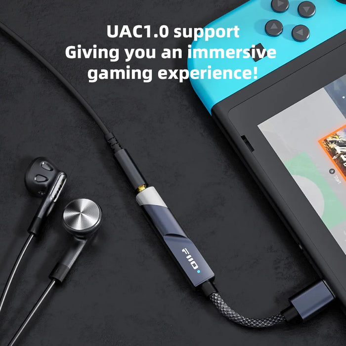 KA11 Type-C / Lightning to 3.5mm USB DAC Amplifier — 32-bit 384kHz