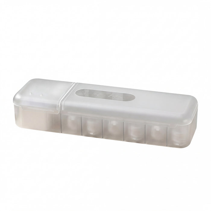 7-Compartment Cable Storage Box – Plastic Cord Organiser for Home & Travel
